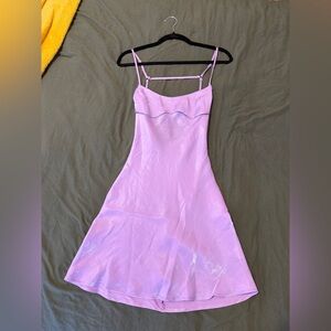 Lavender Strappy Dress